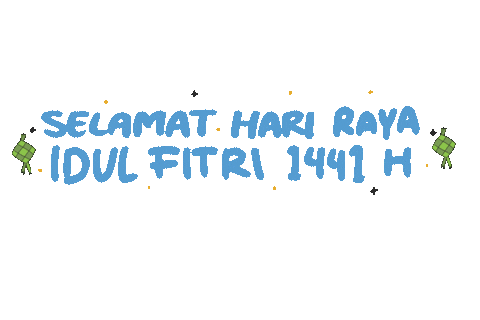 Islam Eid Sticker by Komik Aman