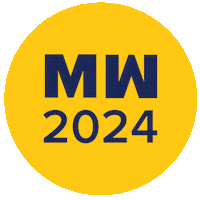 Yellowjacket Meliora Sticker by University of Rochester