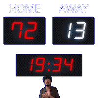 13 Away Sticker