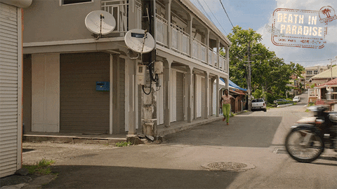 Car Dip GIF by Death In Paradise
