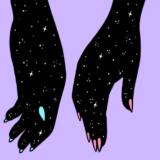 stars universe GIF by Robin Eisenberg