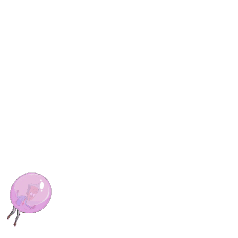 man flying Sticker