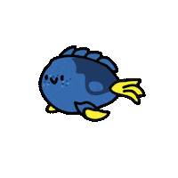 Finding Nemo Swimming Sticker by TeaBag