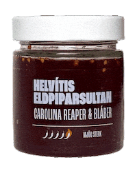 Carolina Reaper Sulta Sticker by Helvitis
