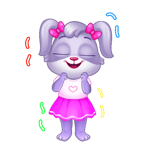 Happy Fun Sticker by Lucas and Friends by RV AppStudios