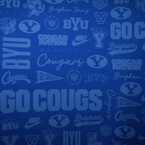 College Football Go Cougs GIF by BYU Cougars