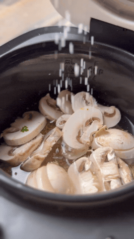 Mushroom Brown Rice | Rice Robot