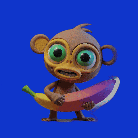 Hungry Monkey GIF