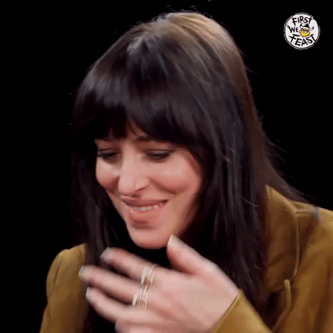 Dakota Johnson Nervous