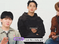 Kim Mingyu Buzzfeed Celeb GIF