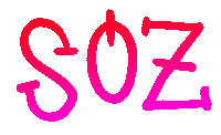Sorry Whoops Sticker by megan lockhart