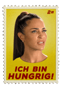Hungry German Sticker