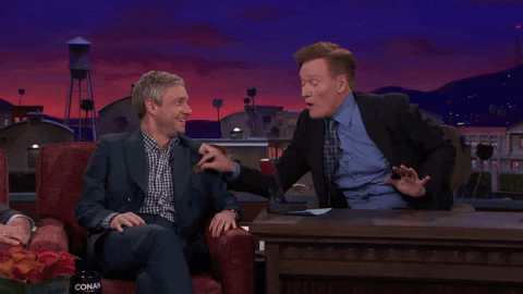 martin freeman conan obrien GIF by Team Coco