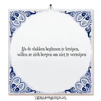 Nl Hoop Sticker by Tegelspreuken.nl