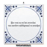 Nl Rust Sticker by Tegelspreuken.nl