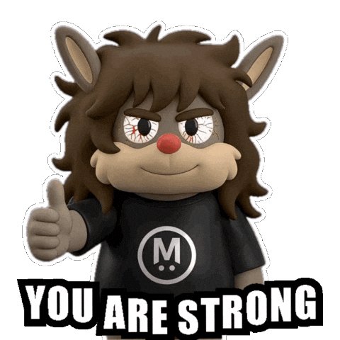 You Are Strong Mental Health Sticker