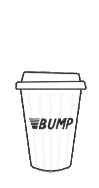 Coffee Bump Sticker by dgk