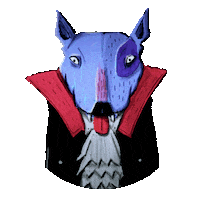 Dog Halloween Sticker by Bismuto Estudio