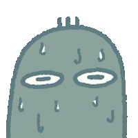 Nervous Sweat Sticker