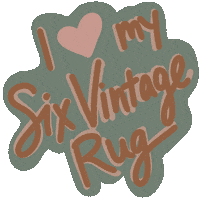 sixvintagerugs six vintage rugs sixvintagerugs Sticker