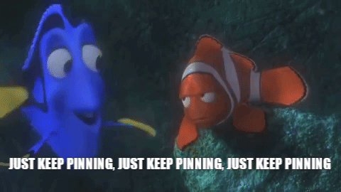 just keep swimming GIF