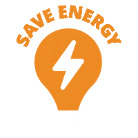 sunpower sustainability solar battery lightbulb Sticker