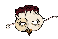 Halloween Bird Sticker