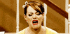 Shocked Emma Stone GIF