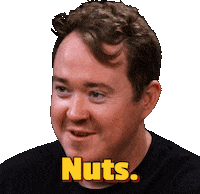 Hot Ones This Is Nuts Sticker by First We Feast