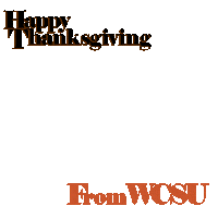 Thanksgiving Sticker by WCSU