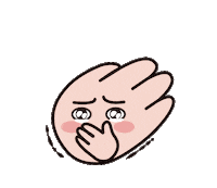 Puppygoon character hands emotion emoticon Sticker