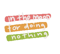 Sleepy Do Nothing Sticker by Demic