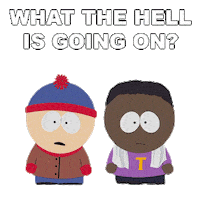 Stan Marsh Wtf Sticker by South Park