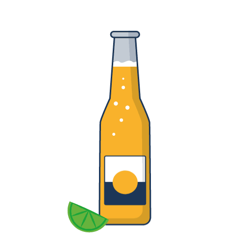 lasadelitas giphyupload beer mexico tacos Sticker