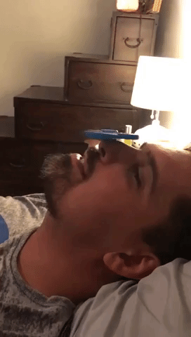 Man Who Balances Fidget Spinner on Nose Is More Concerned With How It's Filmed