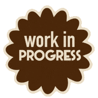 Work In Progress Fun Sticker by Poetic Designers