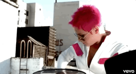pink giphyupload pink p!nk there you go GIF