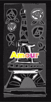 Tour Eiffel Love GIF by KaoruHironaka