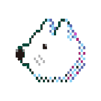 Dog Pixel Sticker