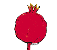 KsushaEks love red peace fruit Sticker