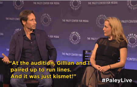 gillian anderson reunion GIF by The Paley Center for Media