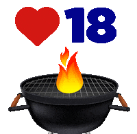 Parrilla Asado Sticker by Easy Tienda