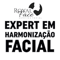 royalfaceoficial botox preenchimento harmonização facial fios de sustentacao Sticker