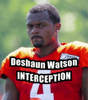 Deshaun Watson Interception GIF by Respective