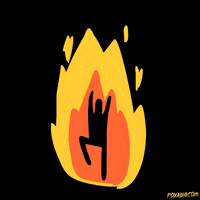 On Fire GIF by Animation Domination High-Def