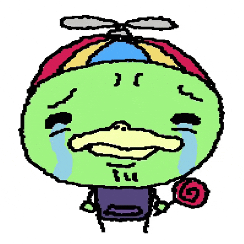 ElChicoPato sad duck triste infantil GIF