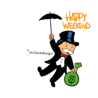 Monopoly Sticker by EclipseDesignCo