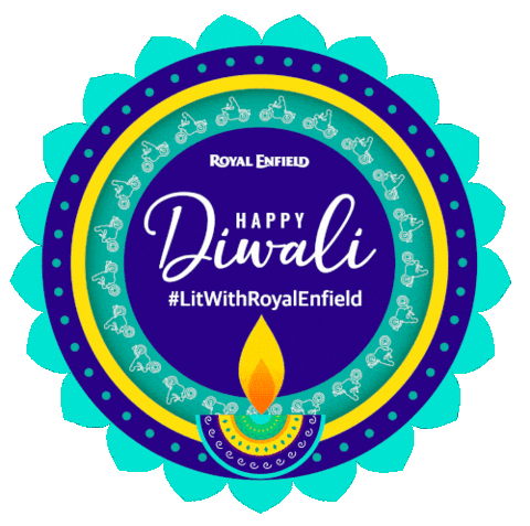Happy Diwali Sticker by Royal Enfield