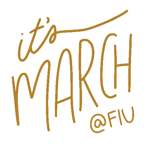 May March Madness Sticker by Florida International University