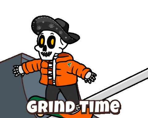 Work Hard Lets Go Sticker by BEARISH